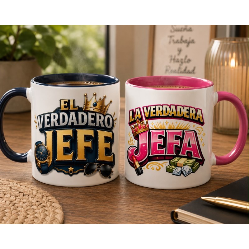 TAZA JEFE O JEFA