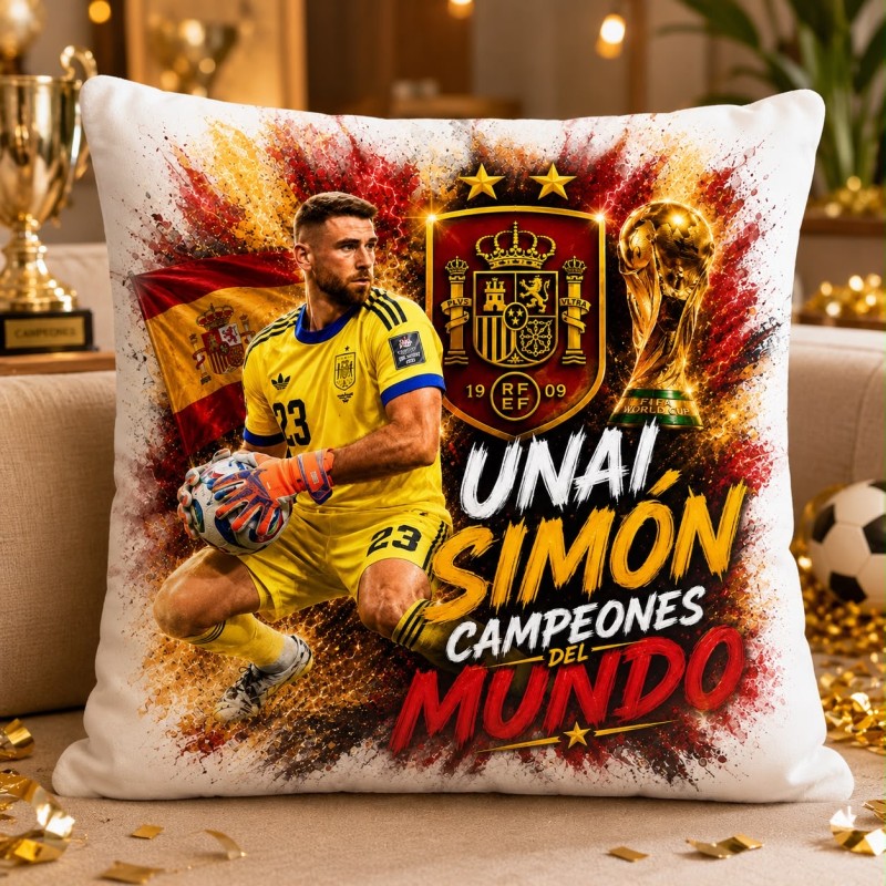 COJÍN JUGADORES ESPAÑA MUNDIAL 2026