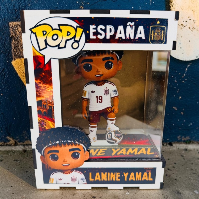 FUNKO DE MADERA EDICIÓN ESPAÑA CAMPEONES DEL MUNDO