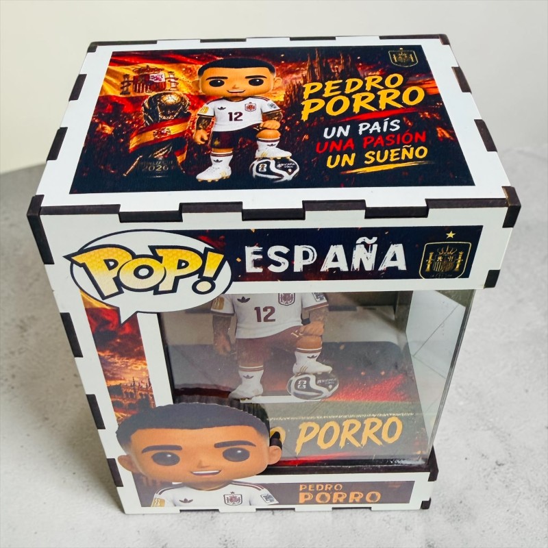 FUNKO DE MADERA EDICIÓN ESPAÑA CAMPEONES DEL MUNDO