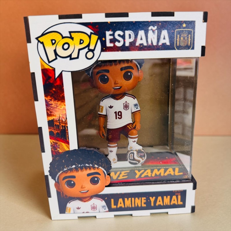 FUNKO DE MADERA EDICIÓN ESPAÑA CAMPEONES DEL MUNDO