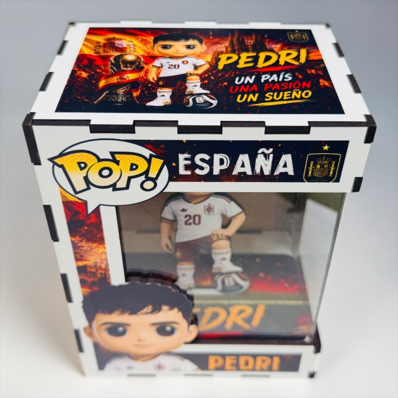 FUNKO DE MADERA EDICIÓN ESPAÑA CAMPEONES DEL MUNDO