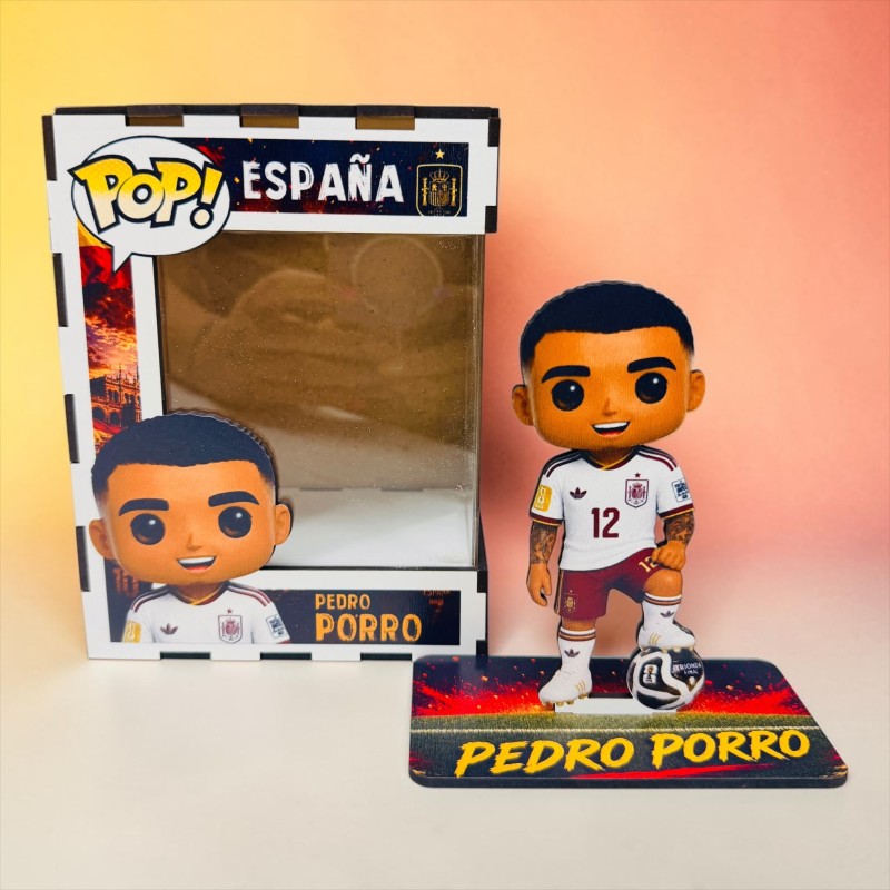 FUNKO DE MADERA EDICIÓN ESPAÑA CAMPEONES DEL MUNDO