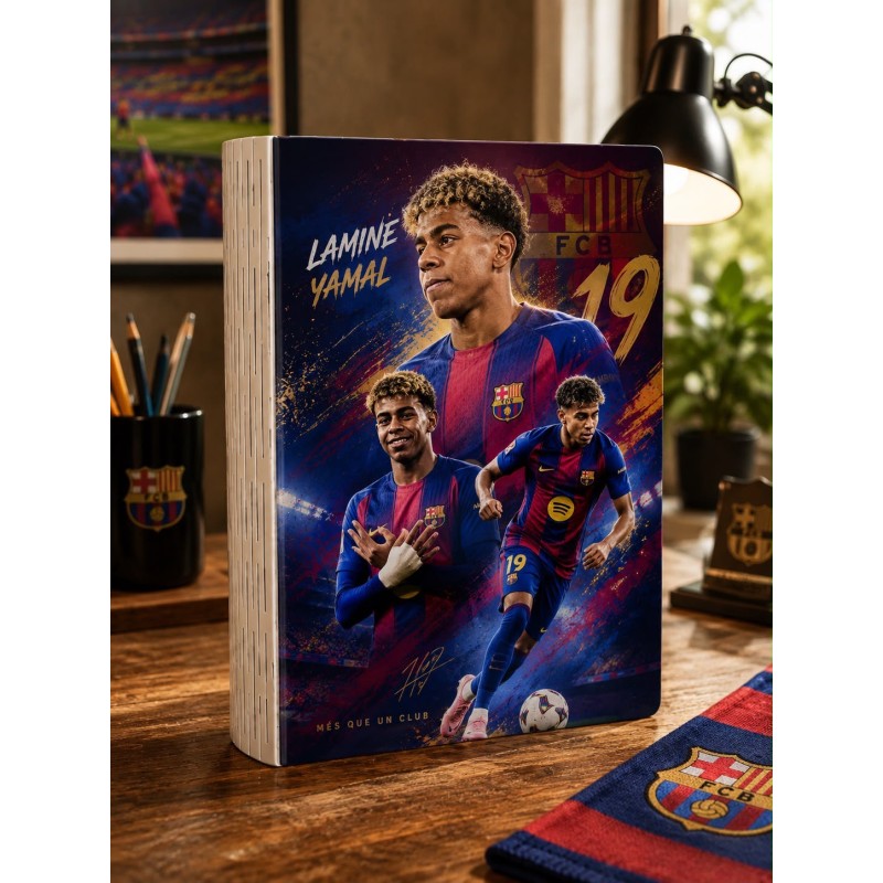 CAJA LIBRO LAMINE YAMAL
