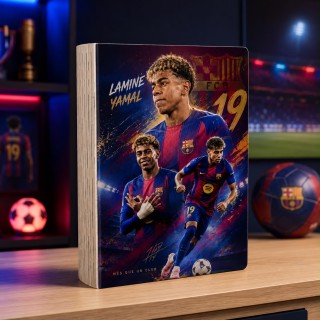 CAJA LIBRO LAMINE YAMAL