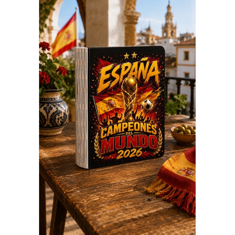 CAJA LIBRO MUNDIAL 2026 ESPAÑA