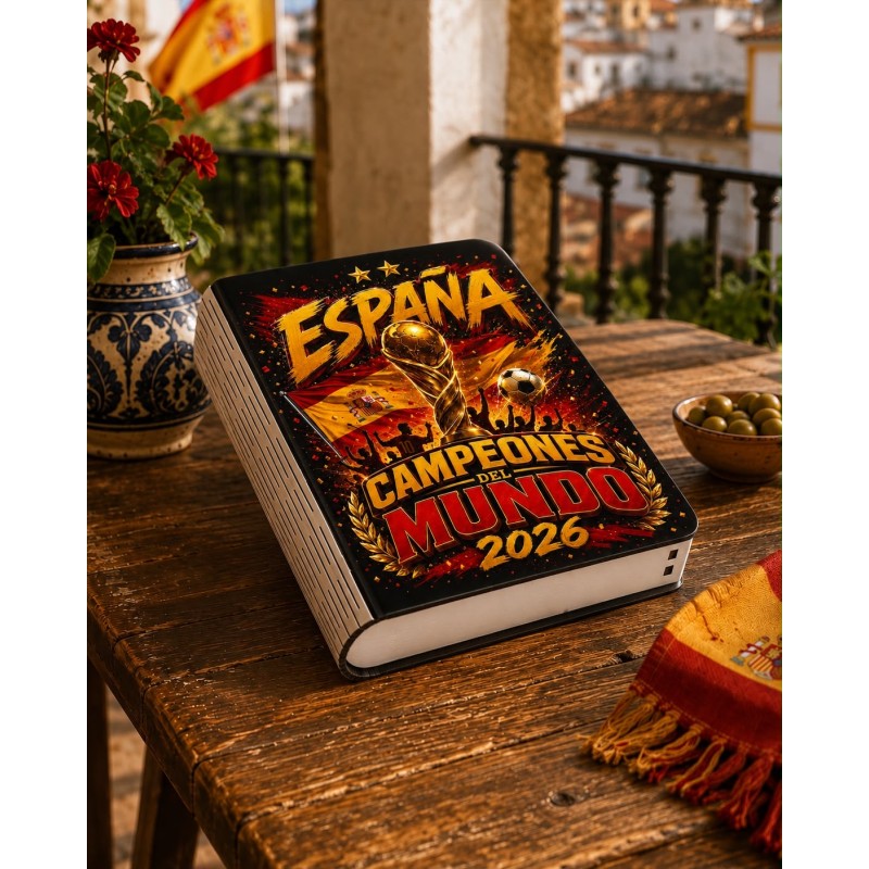 CAJA LIBRO MUNDIAL 2026 ESPAÑA