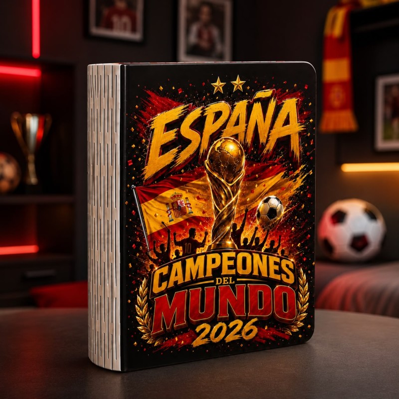 CAJA LIBRO MUNDIAL 2026 ESPAÑA