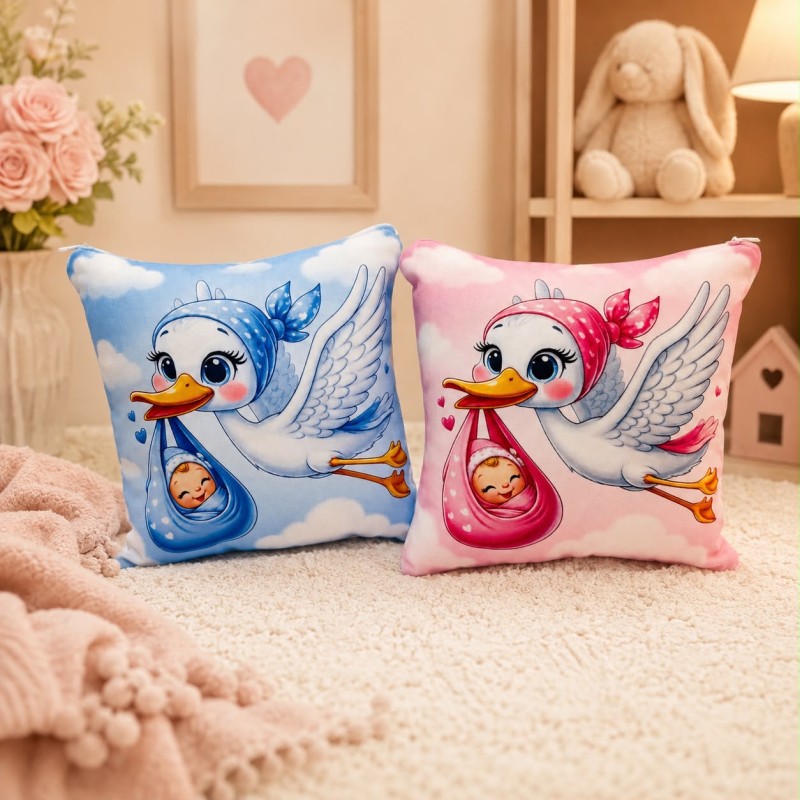 COJIN 20 X 20 CIGÜEÑA