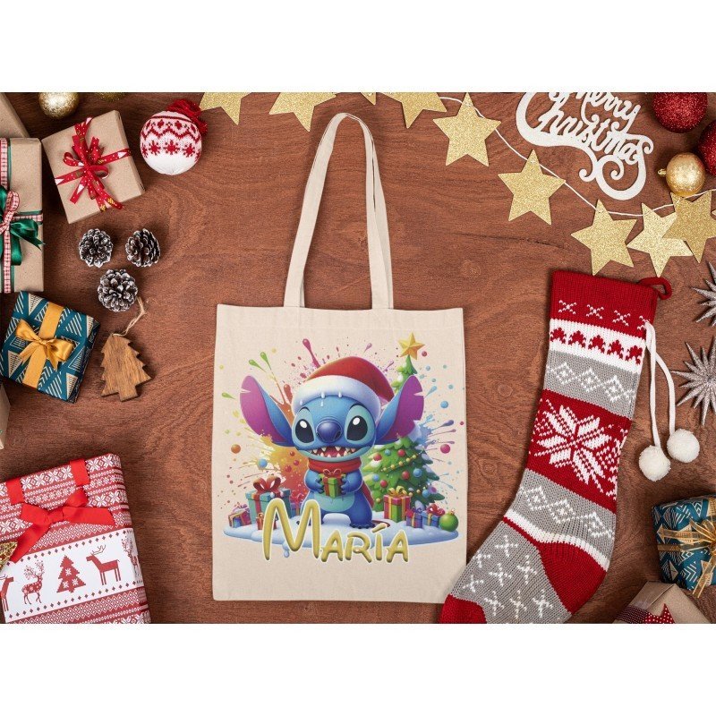 TOTE BAG NAVIDEÑA STITCH