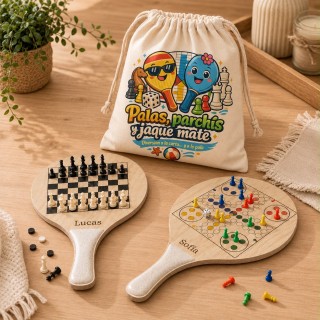 SET DE PALAS PLAYA CON JUEGOS