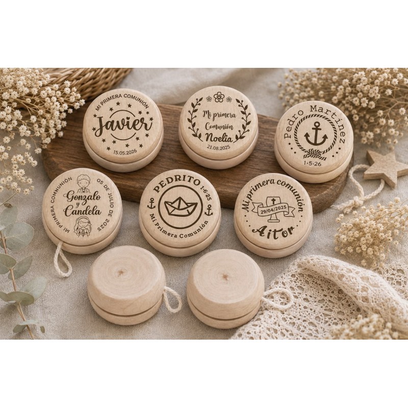 YOYO MADERA COMUNIONES