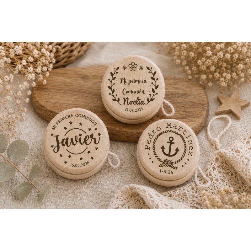 YOYO MADERA COMUNIONES