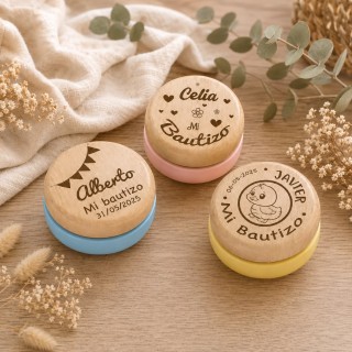 YOYO MADERA COLOR COMUNIONES