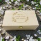 CAJA RELOJ PERSONALIZADA