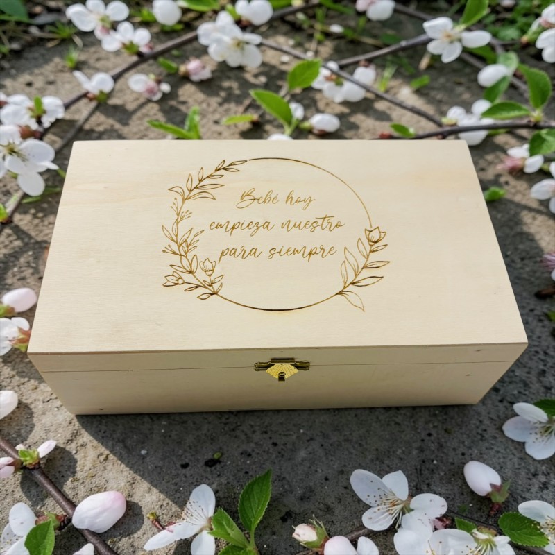 CAJA RELOJ PERSONALIZADA