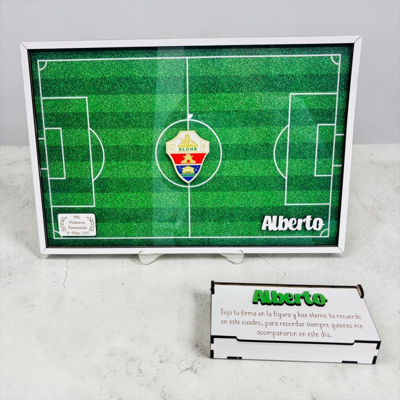 CUADRO DE FIRMAS CAMPO FÚTBOL