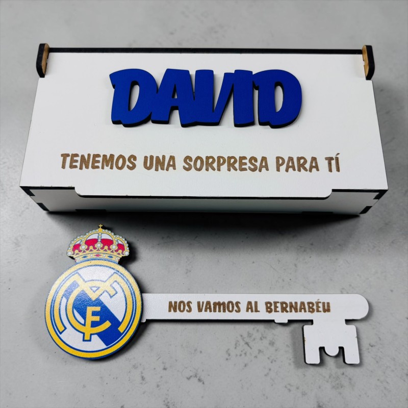 LLAVE COLOR MADRID BERNABÉU