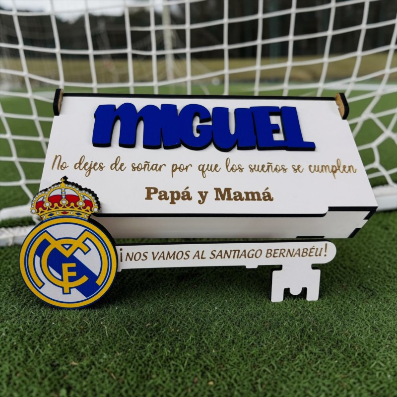 LLAVE COLOR MADRID BERNABÉU