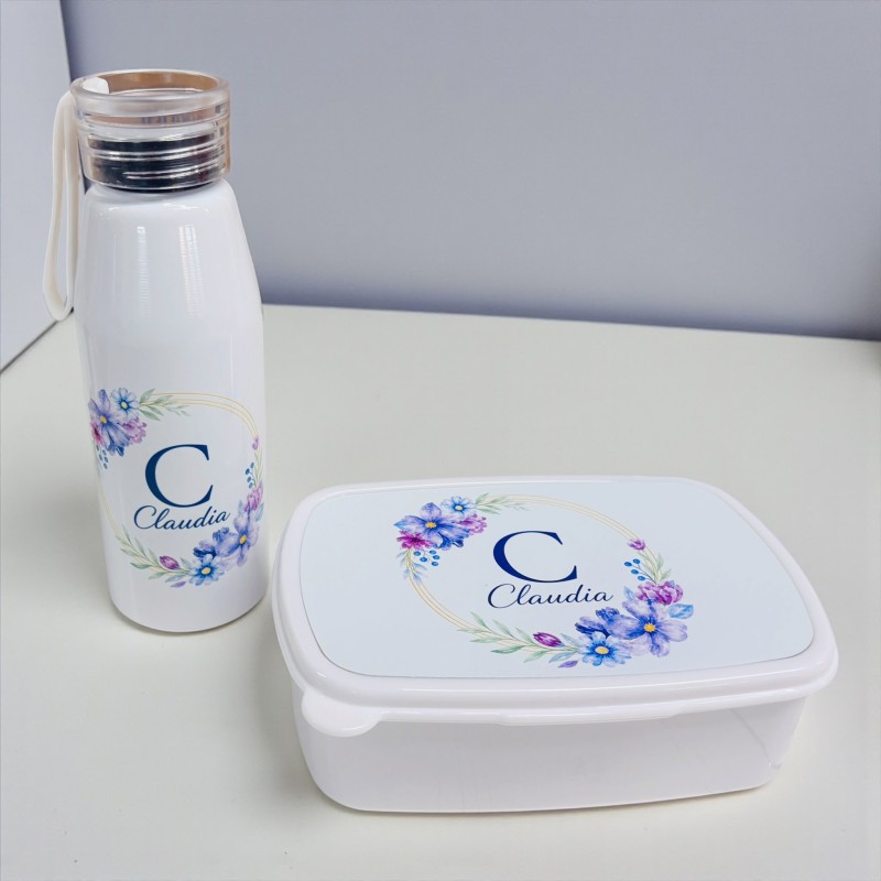 PACK FIAMBRERA + BOTELLA ASA DE SILICONA ARO FLORAL