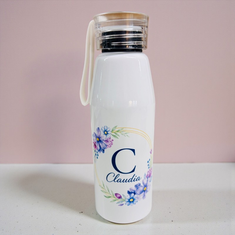 BOTELLA ASA DE SILICONA ARO FLORAL