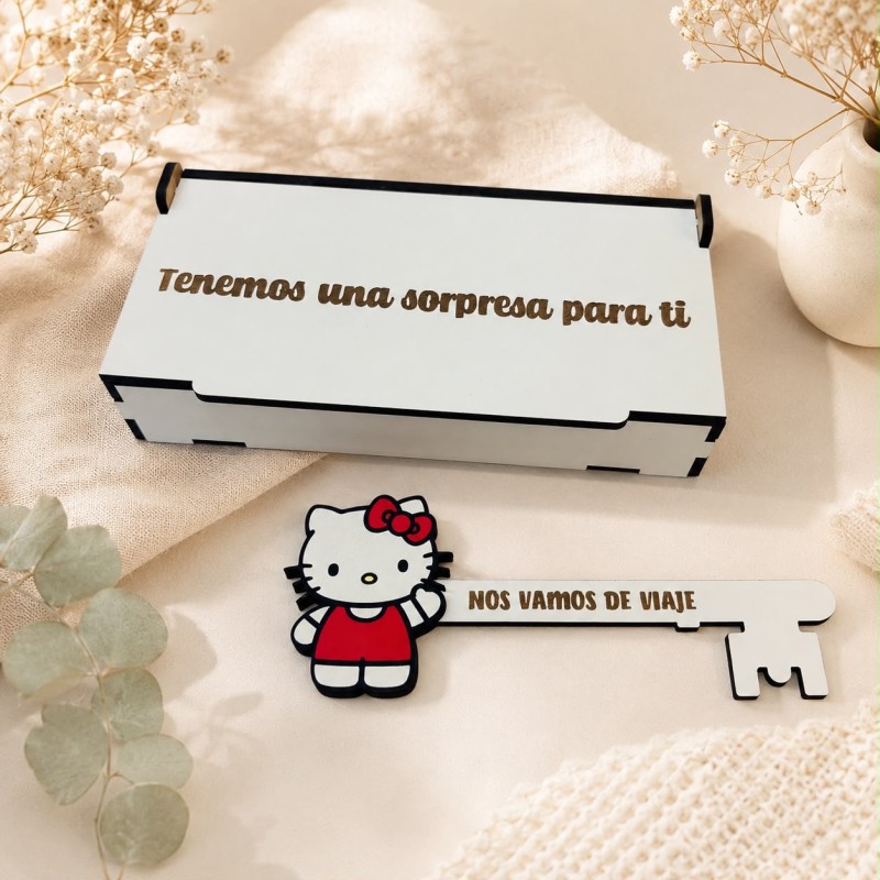LLAVE MAGICA HELLO KITTY