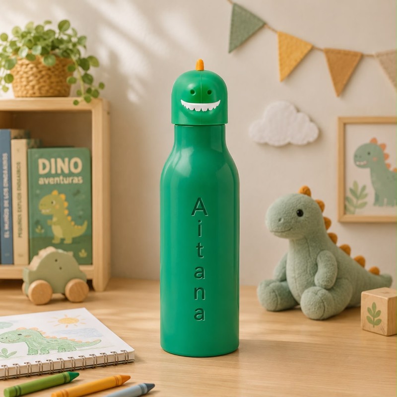 BOTELLA ACERO INOXIDABLE AIMALES