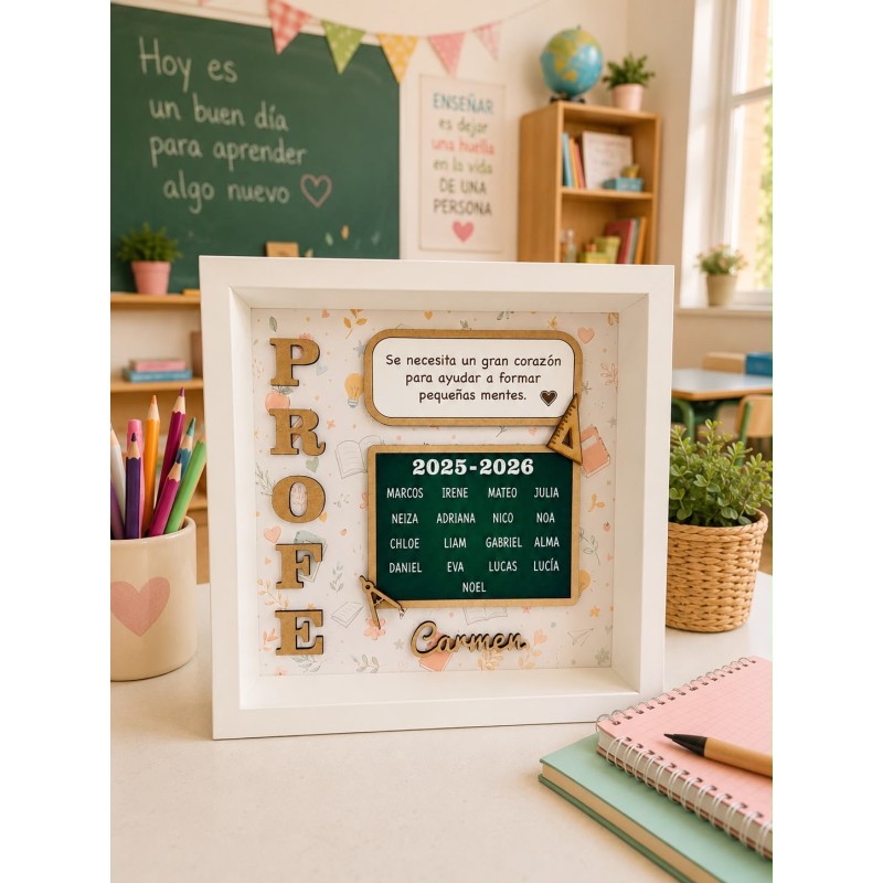 CUADRO PERSONALIZADO PROFE