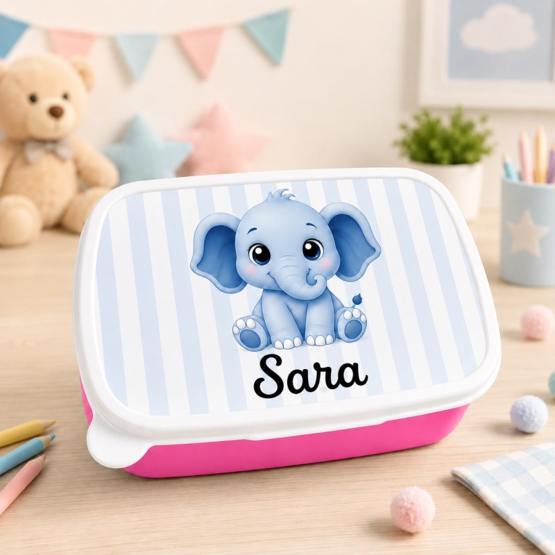 PACK FIAMBRERA + BOTELLA ELEFANTE BEBÉ