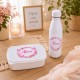 PACK FIAMBRERA + NBOTELLA 700 ML ARO FLORAL ROSA