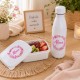 PACK FIAMBRERA + NBOTELLA 700 ML ARO FLORAL ROSA