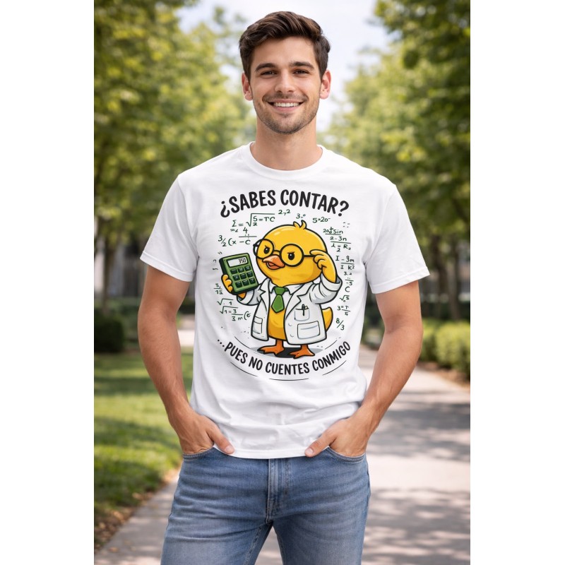 CAMISETA SABES CONTAR..?
