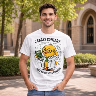CAMISETA SABES CONTAR..?