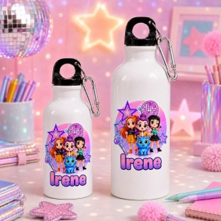 BOTELLA MOSQUETÓN LAS GUERRERAS K-POP MODELO 3