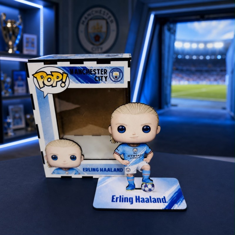 FUNKO DE MADERA EDICIÓN ERLING HAALAND
