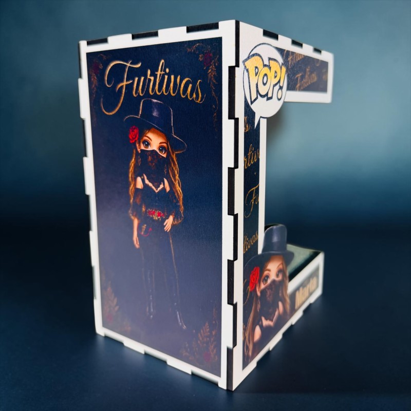 FUNKO DE MADERA PERSONALIZADO CARNAVAL