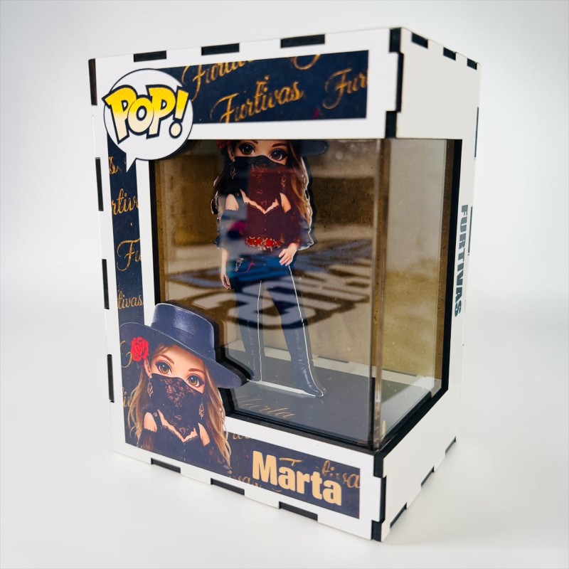 FUNKO DE MADERA PERSONALIZADO CARNAVAL