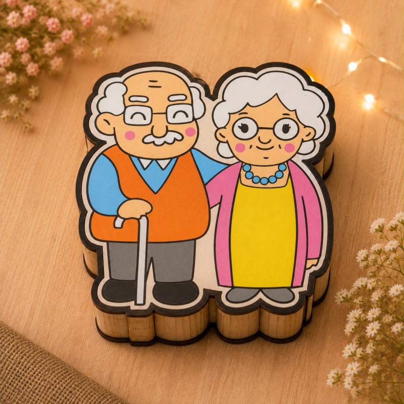 CAJA MADERA ABUELOS