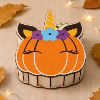 CAJA MADERA CALABAZA
