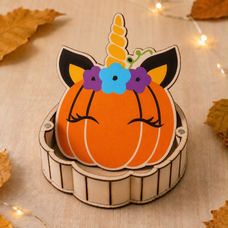 CAJA MADERA CALABAZA