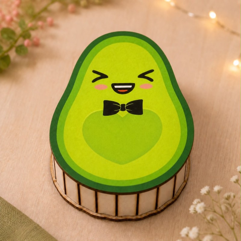 CAJA MADERA AGUACATE