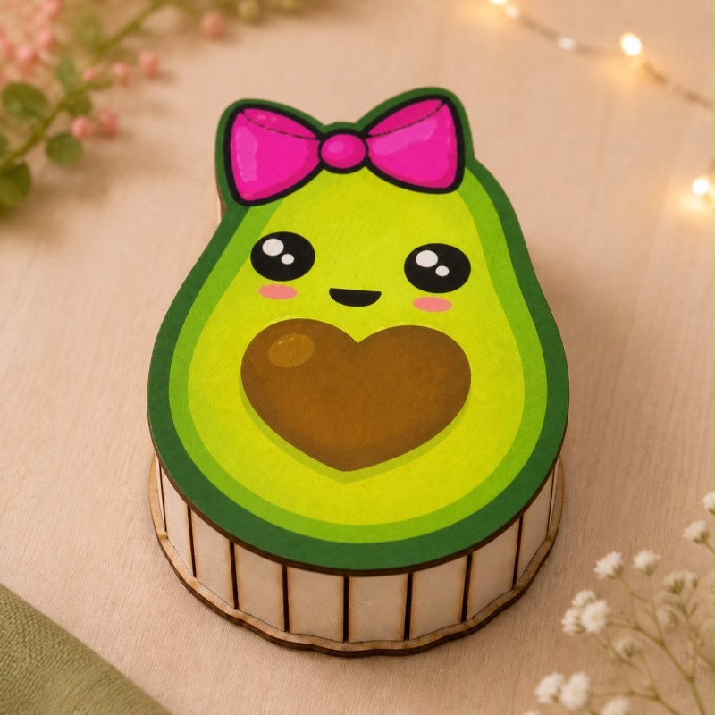 CAJA MADERA AGUACATE