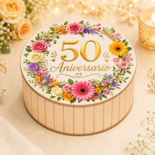 CAJA MADERA 50 ANIVERSARIO