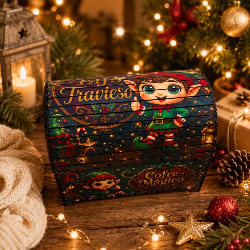 COFRE ELFO NAVIDEÑO