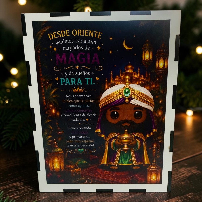 FUNKO DE MADERA EDICIÓN REYES MAGOS