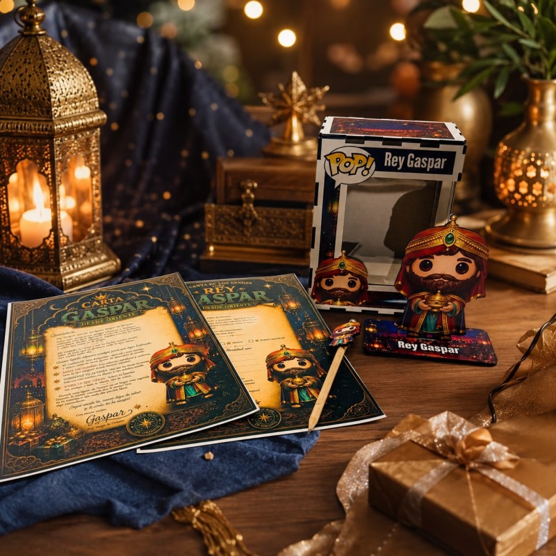 FUNKO DE MADERA EDICIÓN REYES MAGOS
