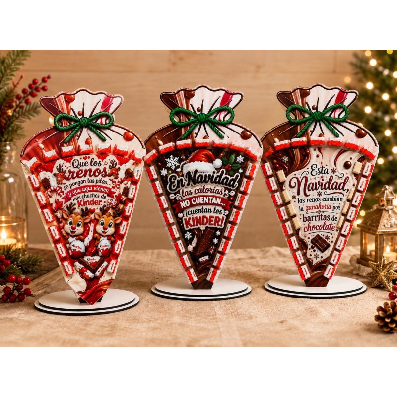 CONO DE BARRITAS KINDER