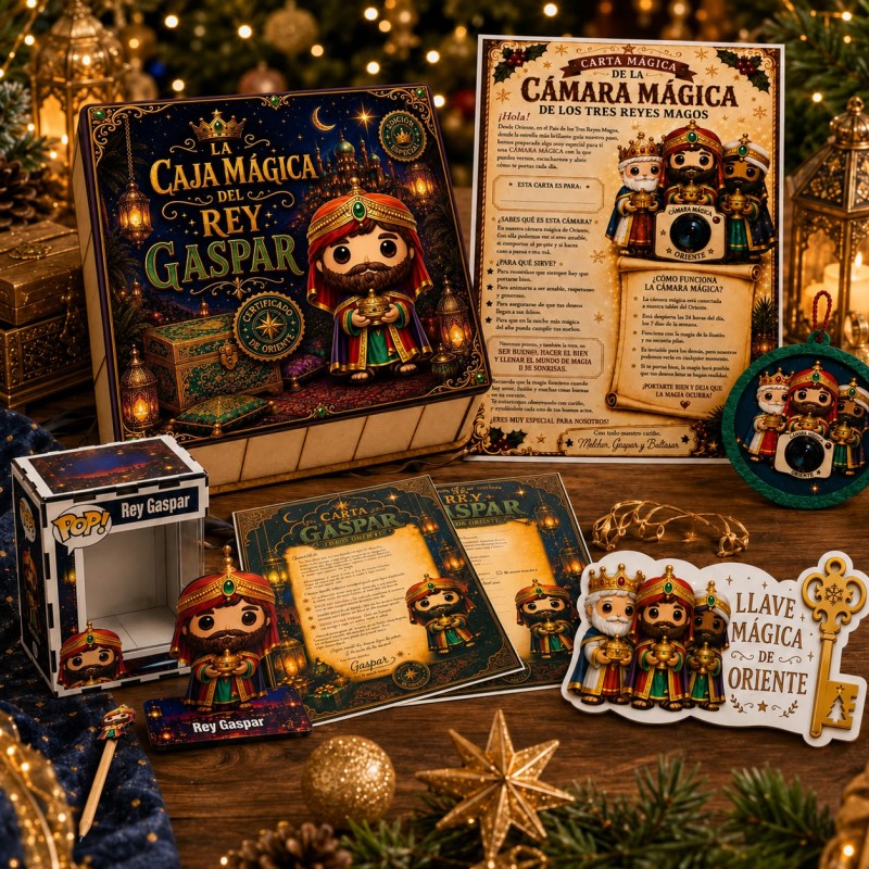 CAJA MÁGICA EDICIÓN ESPECIAL REY GASPAR