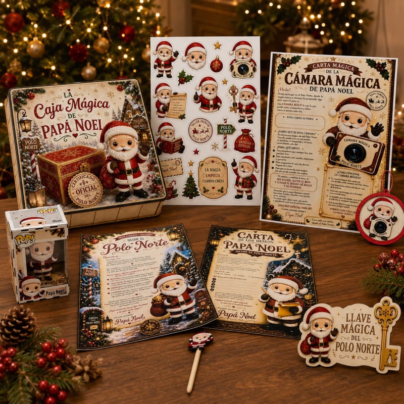 CAJA MÁGICA EDICIÓN ESPECIAL PAPÁ NOEL