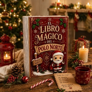 CAJA LIBRO MÁGICO DE PAPÁ NOEL